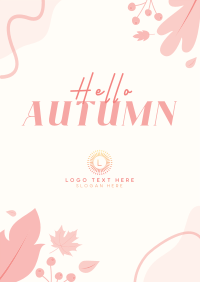 Yo! Ho! Autumn Poster Design