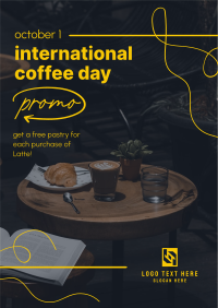 Coffee Day Promo Flyer Design