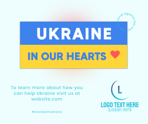 Ukraine In Our Hearts Facebook post