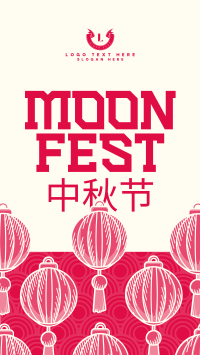Lunar Fest Facebook Story Design