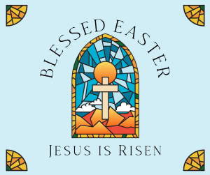 Easter Stained Glass Facebook post Image Preview