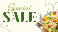 Salad Special Sale Facebook Event Cover Image Preview