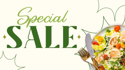 Salad Special Sale Facebook event cover Image Preview