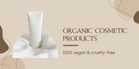 Organic Cosmetic Twitter Post Image Preview