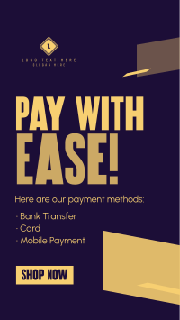 Minimalist Online Payment Instagram reel Image Preview