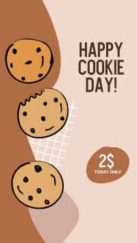 Cute Cookie Day  Instagram story Image Preview