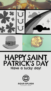 Rustic St. Patrick's Day Greeting TikTok Video Image Preview