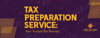 Your Trusted Tax Partner Facebook Cover Preview