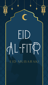 Eid Al Fitr Prayer Instagram Reel Image Preview
