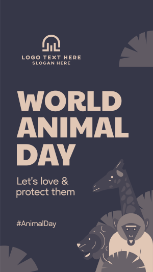 World Animal Day Facebook story Image Preview