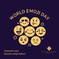 Fun Emoji Day Instagram post Image Preview