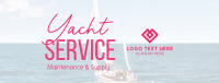 Yacht Maintenance Service Facebook Cover Design