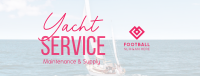 Yacht Maintenance Service Facebook Cover Image Preview
