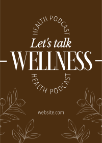 Wellness Podcast Flyer Image Preview