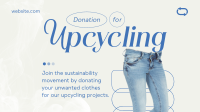 Fashion Upcycling Drive Video Image Preview