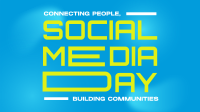 Social Media Day Animation Image Preview
