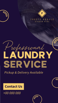 Convenient Laundry Service TikTok Video Image Preview