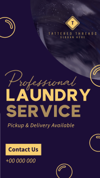 Convenient Laundry Service TikTok Video Image Preview