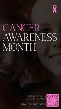 Cancer Awareness Month Instagram Reel Design