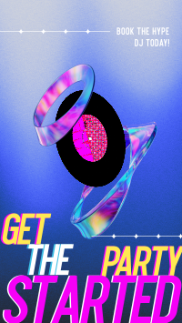 Party DJ Booking TikTok video Image Preview