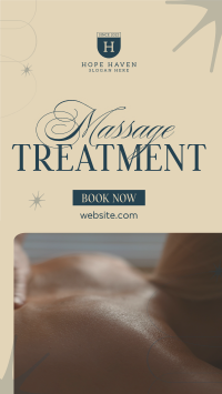 Hot Massage Treatment Video Image Preview