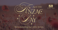 Anzac Day Remembrance Facebook ad Image Preview