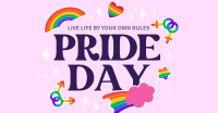 Pride Day Stickers Facebook Ad Design