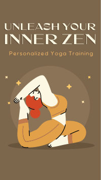Quirky Yoga Unleash Your Inner Zen YouTube short Image Preview