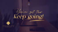 Keep Going Motivational Quote Facebook Event Cover Image Preview