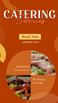 Food Catering Services TikTok video Image Preview