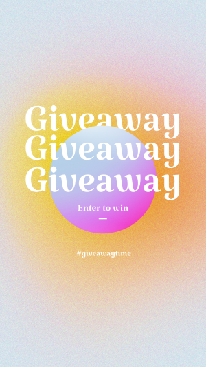 Giveaway Enter To Win Instagram story Image Preview