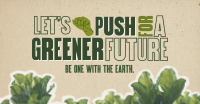 Green Earth Ecology Facebook Ad Design