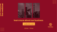 Learn About Our Business Webinar Facebook event cover Image Preview