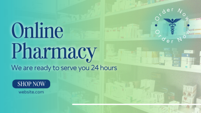 Online Pharmacy Facebook event cover Image Preview