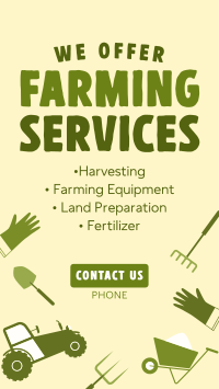 Trusted Farming Service Partner Facebook story Image Preview
