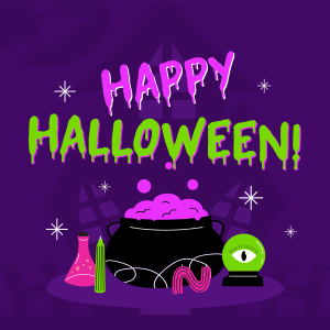 Dripping Halloween Potions Instagram post Image Preview