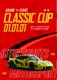 Classic Cup Flyer Design