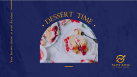 Dessert Time Delivery Facebook Event Cover Image Preview