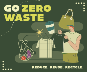 Practice Zero Waste Facebook post Image Preview