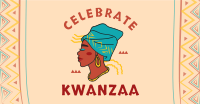 Kwanzaa African Woman Facebook Ad Design