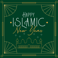 Elegant Islamic Year Linkedin Post Image Preview