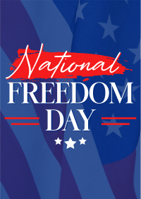 Freedom Day Celebration Flyer Design