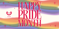 International Pride Month Gradient Twitter Post Image Preview