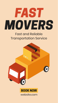 Fast Movers Service Video Image Preview