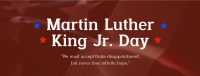 Martin Luther Tribute Facebook Cover Design