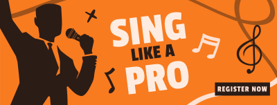 Sing Like a Pro Facebook cover Image Preview