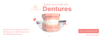 Denture Smile Facebook Cover Design