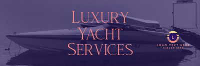 Luxury Yacht Services Twitter header (cover) Image Preview