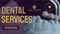 Dental Services Facebook Event Cover Design