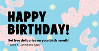 Birthday Delivery Deals Facebook Ad Design
